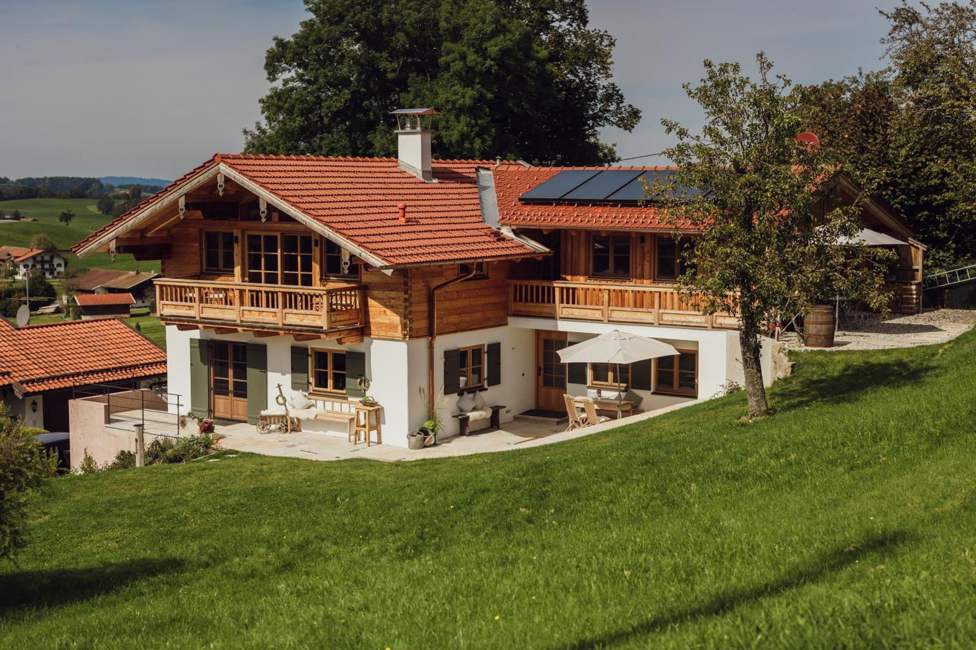 Ferienwohnung Schwarzenberg Fischbachau Dış mekan fotoğraf